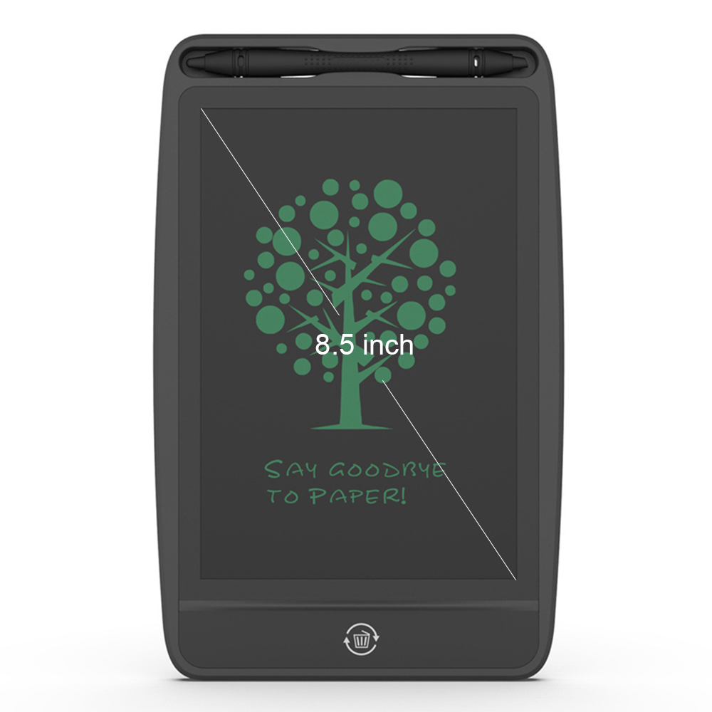 7/13.5 Inch Big Size Electronic Drawing Board LCD Screen Writing Tablet Digital Graphic Drawing Tablets Electronic Handwriting: 8.5 inch --black