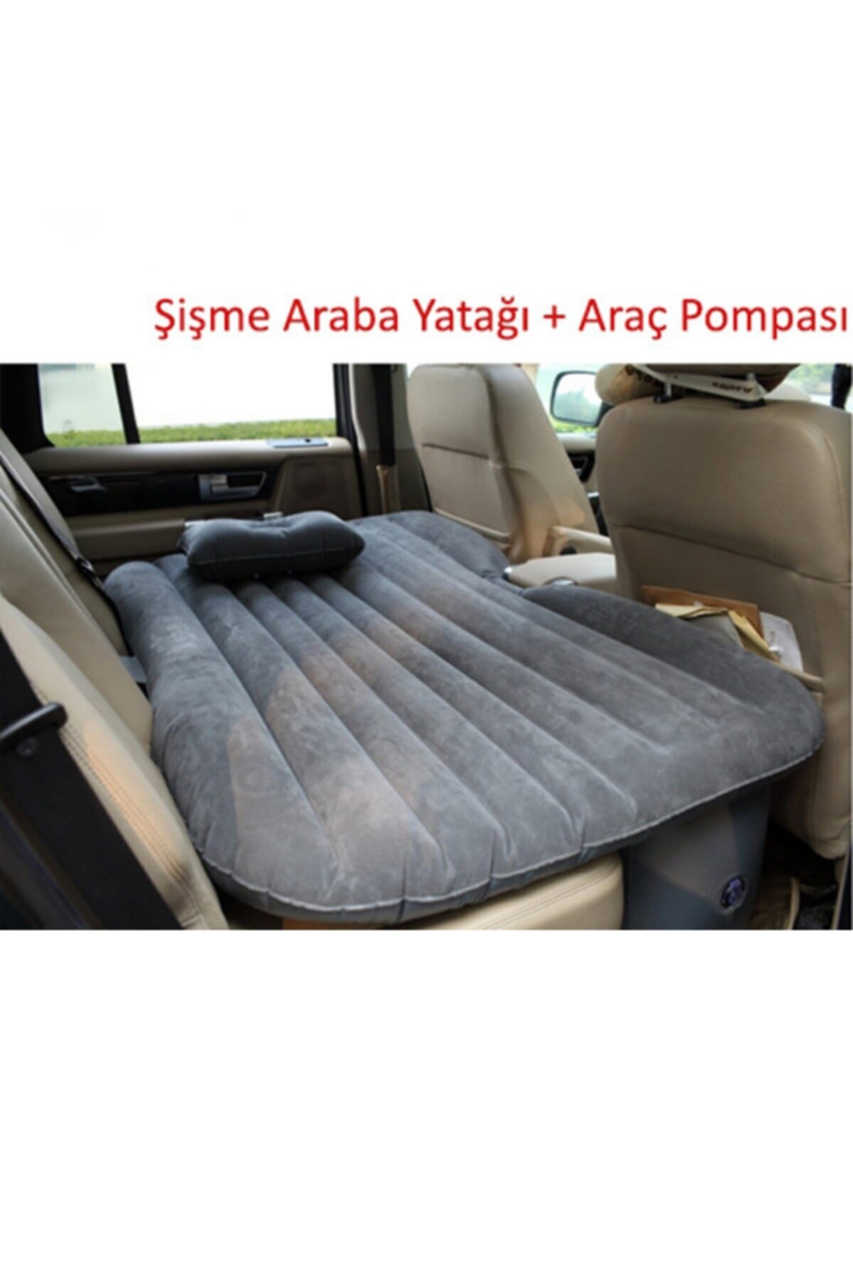 Ssmobil Inflatable Car Seat Bed Black-Car Back Seat Inflatable Bed Pump For