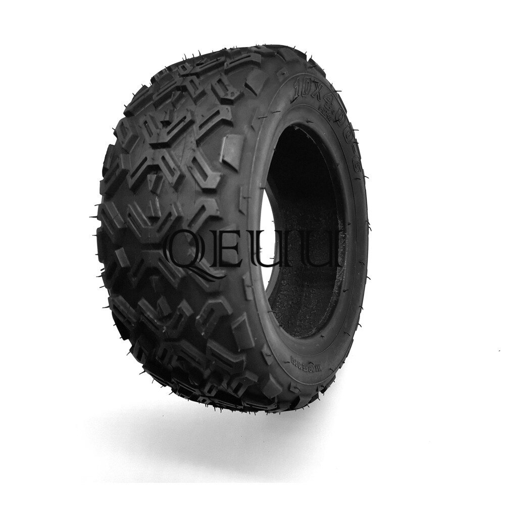10x4.00-6 Tubeless Tyre 10 Inch Off-Road Vacuüm Band Gemeenschappelijk 3.50-6 Band Past Voor atv Onderdelen, elektrische Scooter: Default Title