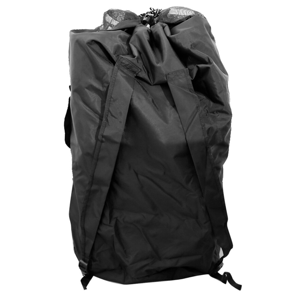 Lightweight Foldable Scuba Snorkeling Diving Mesh Bag Backpack Duffel Dive Bag W/ Compact Pocket For Diving Snorkeling