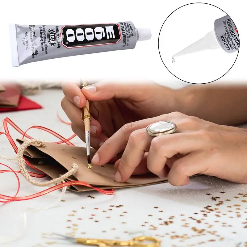 Strass Kleber E6000 Kleber Strass Kristall Diamant Malerei DIY Handwerk Werkzeug Stark klebender Kleber für Schmuckherstellung Werkzeug