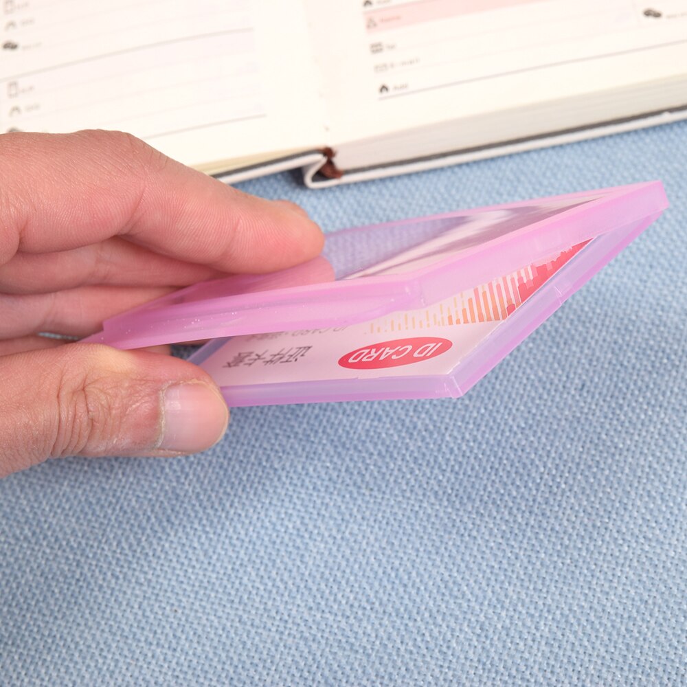 Trwałe opakowanie twardego plastiku uchwyt na identyfikator poziome nazwa pracownika etykietka akcesoria etykiety i indeksy powrót robić szkoły