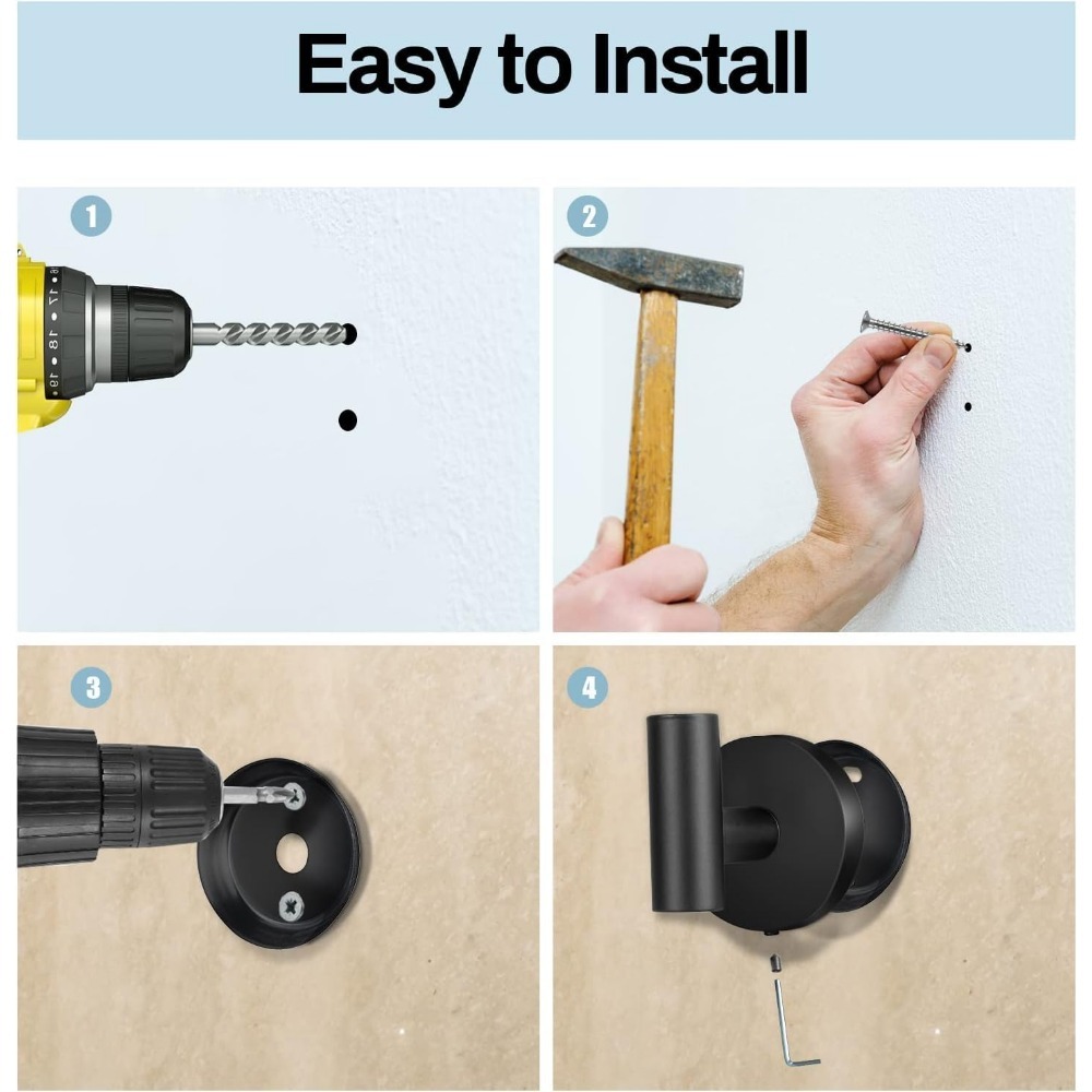 Ganchos para toallas de baño, soporte de almacenamiento de acero inoxidable SUS 304, perchero resistente, gancho de pared montado en la pared para baño y sala de estar