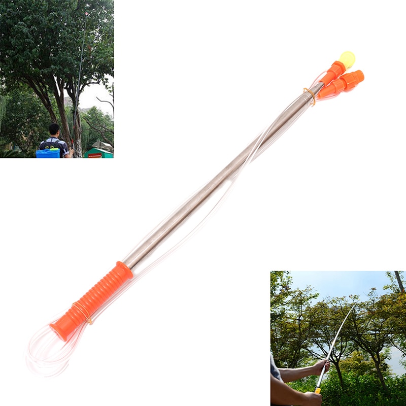 2.4m landbouw hogedruk pesticiden spuit verlengstang vishengel type spuitstok fruitboom spuiten