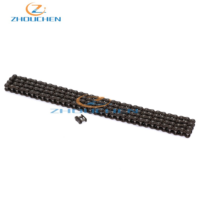 25H Sprocket Chain 146 Links With Spare Master Link For 47cc 49cc 2 Stroke Dirt ATV Quad 4 Wheeler Pocket Bike Mini Moto