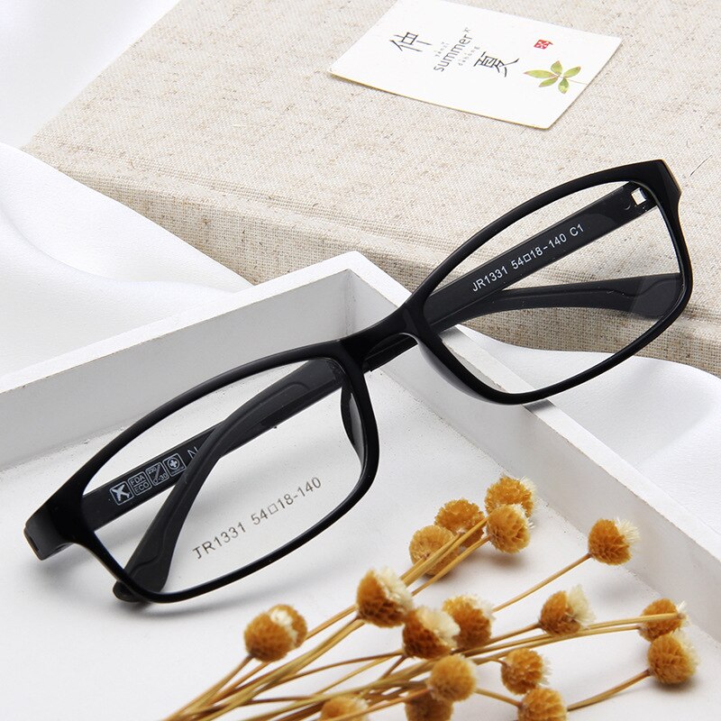 Small Square Frame Eyeglasses Anti-blue Light Women Computer Myopia Eye Glasses Optics Plastic Glasses