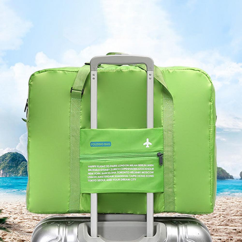 Luggage Bags Easy to Carry Fabric Lightweight Foldable Travel Duffel Bag Tote Gym Bags for Overnight