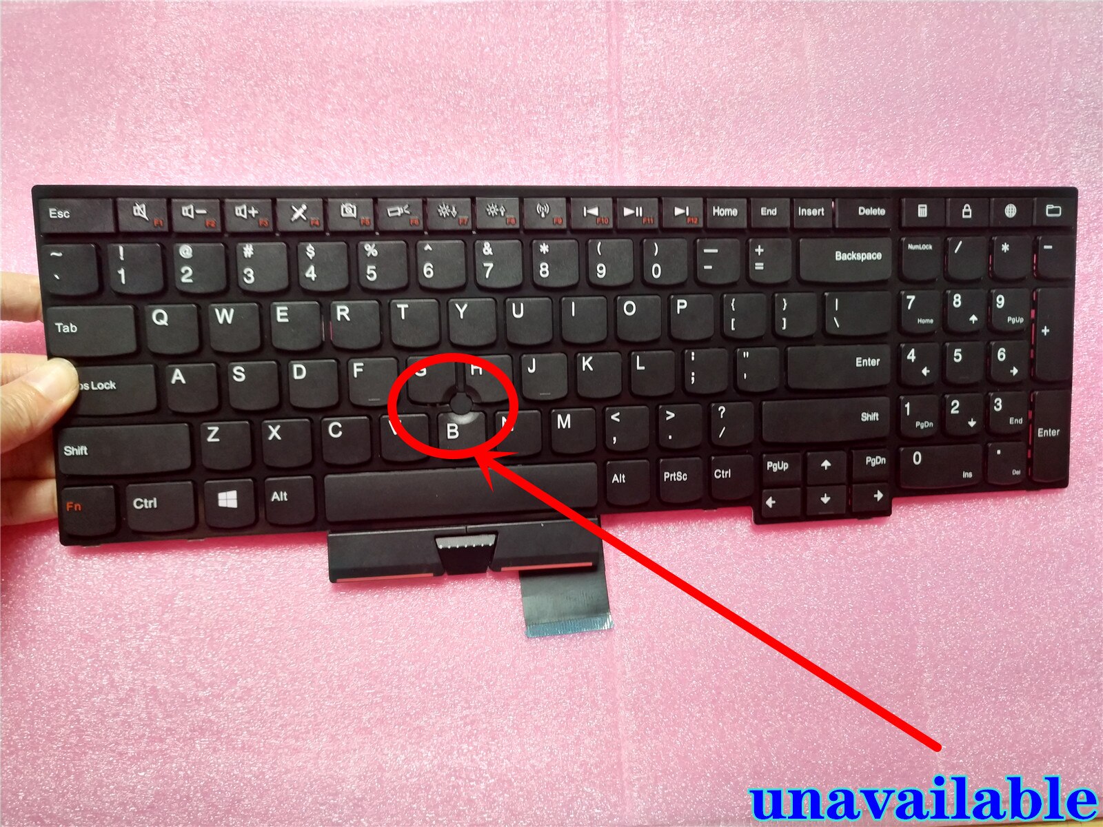 Keyboard With the Number Keys for 15.6 inch Lenovo IBM ThinkPad Edge E530 E530C E535 E545 series Black US Layout: Original
