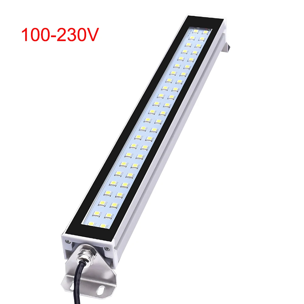 24V/220V Led Machine Tool Work Light Waterproof Oil-proof Explosion-proof Lamp CNC Lathe Lighting Lamp Aluminum Alloy Led Lamps: Warm Yellow / 10w