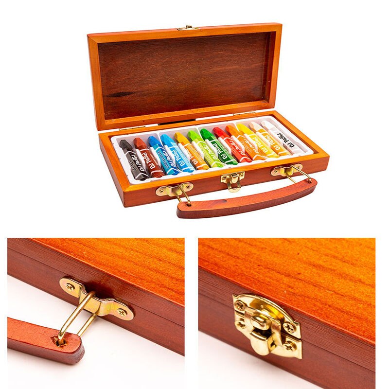 Arrtx Oliepastels, 72 kleuren kunstenaar zachte oliepastels levendig en