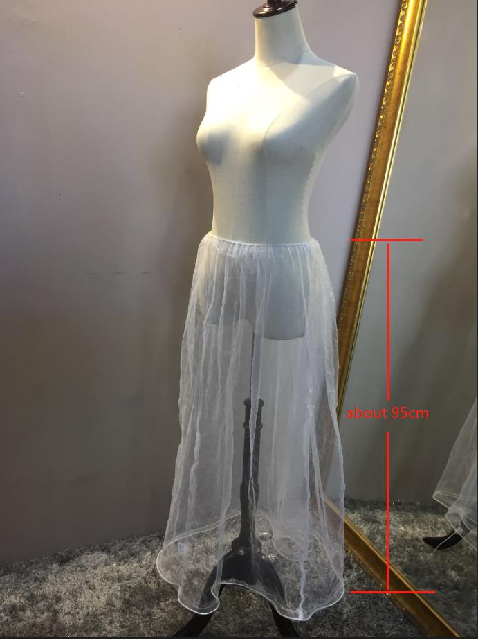 Verzamelen Rok Slip Bridal Trouwjurk Buddy Petticoat Onderrok Bespaart U Van Wc Water