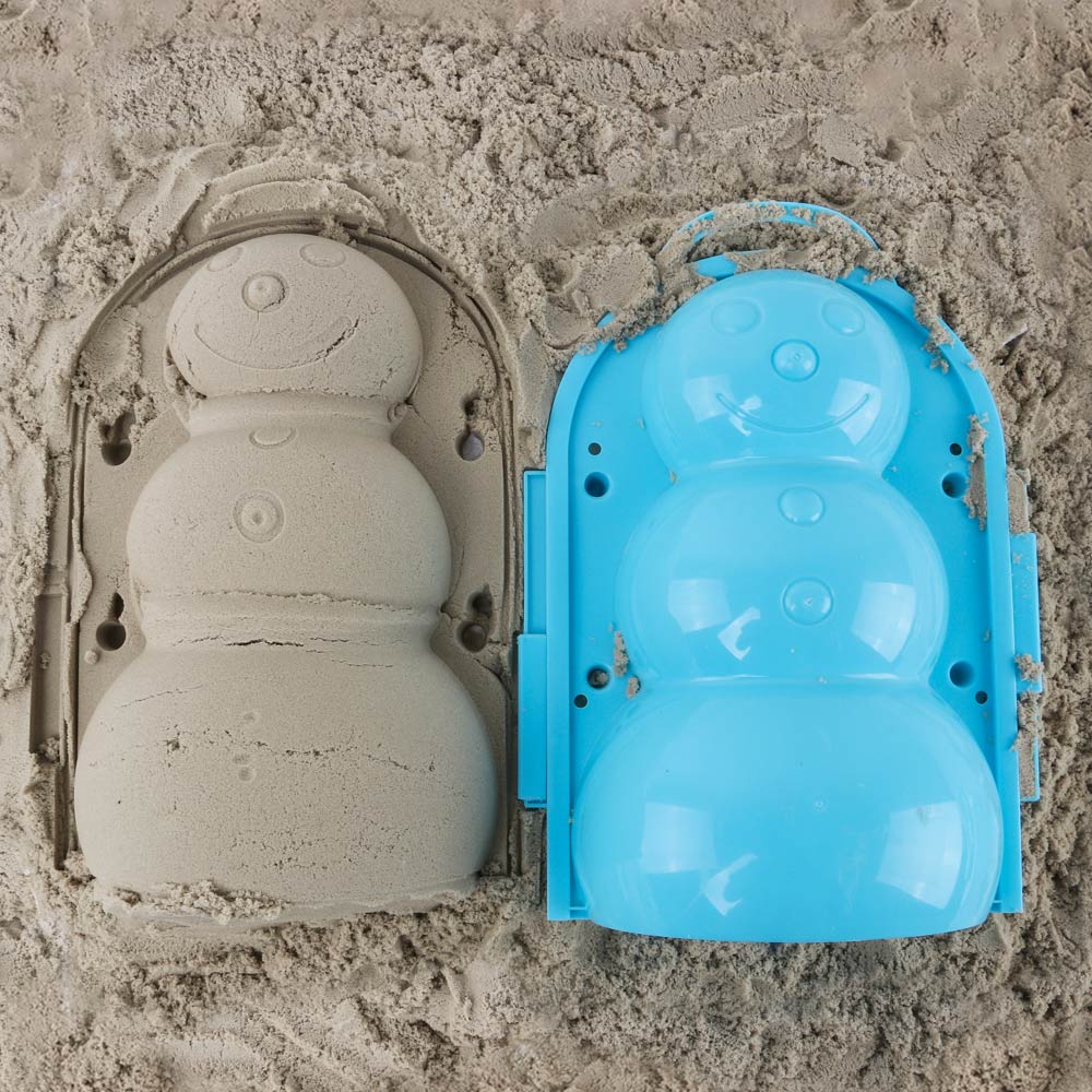 Beach Sand Game 3D Cartoon Mold Beach Snow Sand Model Children's Model Toys Children Outdoor Beach Playset: 39008-17