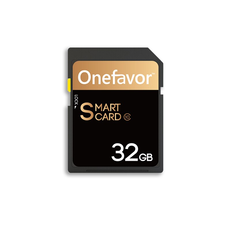 Onefavor-tarjeta de memoria SD de 90 MB/s para Mercedes Benz, lector de tarjetas PCMCIA de 32GB, 16GB, U3, SDHC, para MP3: Only 32GB SD card