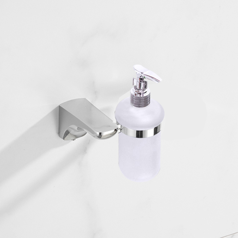 Hoogwaardige Roestvrijstalen Badkameraccessoires Set, Badkamerhaak, Papierhouder, Handdoekstang, Handdoekring, Badkamersets, Chromen 13700: Paars