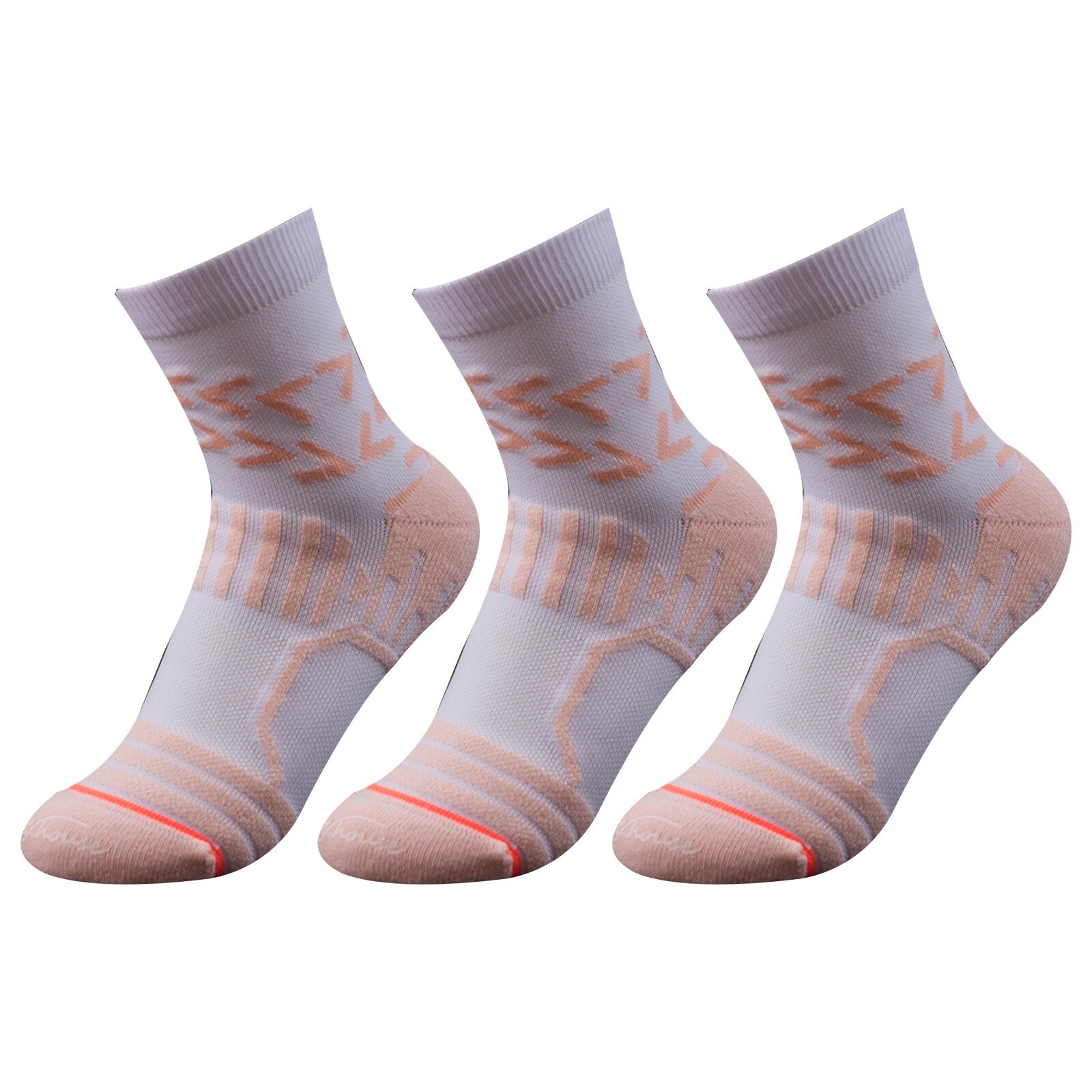 3 Pairs Professtional Multifunctionele Antislip Ademende Sport Sokken Voor Vrouwen Running Accessoires Fietsen Sokken Maat S(35-39): 4