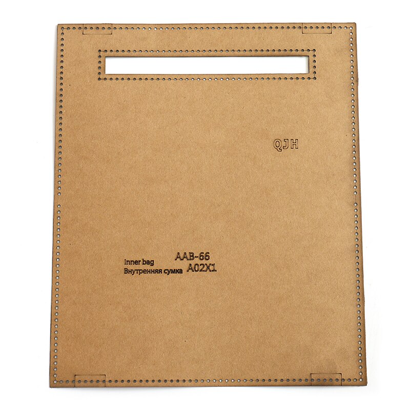 1Set DIY Kraft Papier Vorlage Neue Hohe Kapazität Handtasche Schulter Taschen Leder Handwerk Muster DIY Schablone Nähen Muster 31cm * 35cm