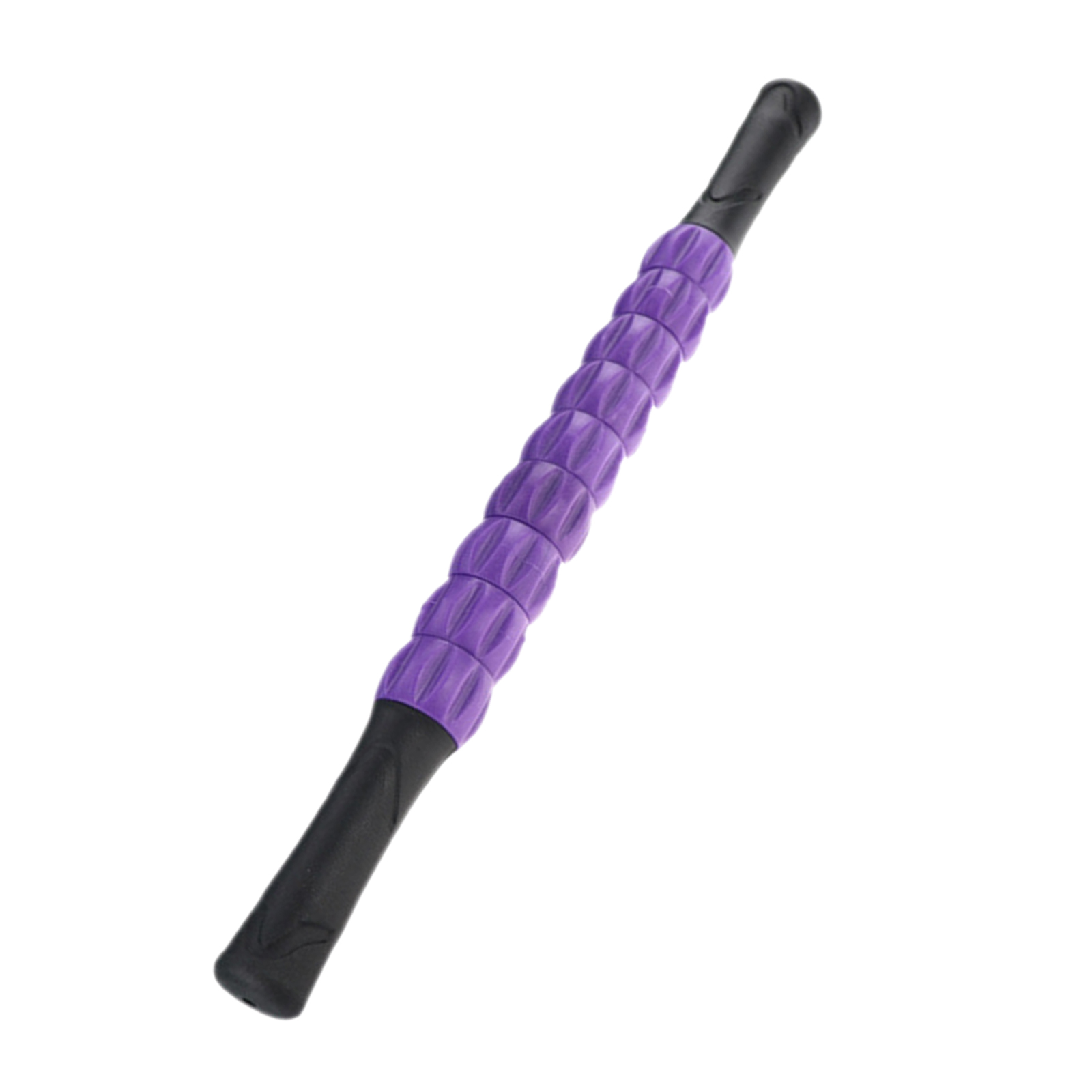 Rodillo muscular deportivo para todo el cuerpo, palo de masaje para pantorrillas, tirantez, atletas: Purple