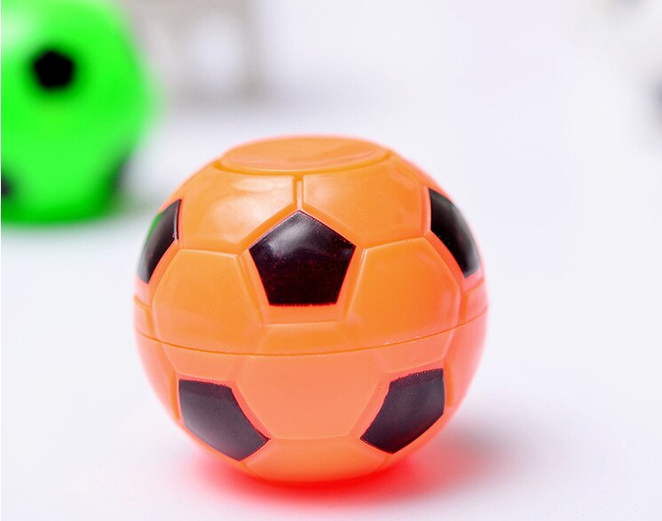 Huilong Spiner Giocattolo Regali del Nuovo Gioco del Calcio Punta Delle Dita Gyro Dito Giocattoli di Decompressione Spinner Mano Spiner Ruota Rotating: Orange