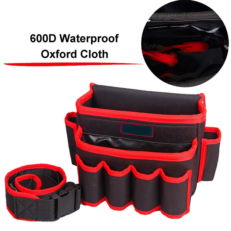 Tool Waist Bag Hardware Small Parts Storage Bag Work Bag Oxford Cloth Tool Bag Multi-function Small Tool Bag Customization