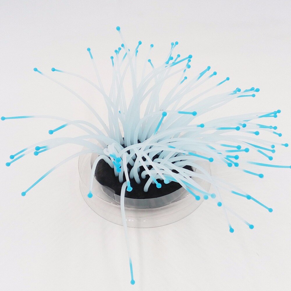 Glowing Aquarium Sea Anemone Artificial Fish Tank Decor Fish Tank Sea Anemone Aquarium Plant Decoration 1pcs