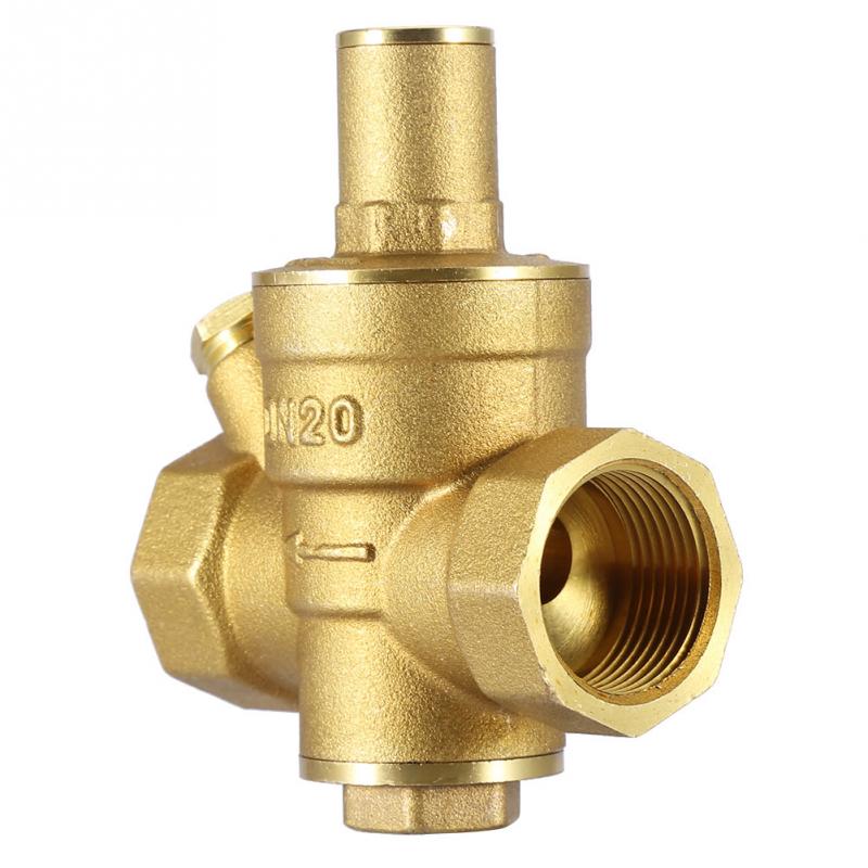 Dn20 3/4 "messing vandtryksregulator reducer justerbar reduktionsventil hydraulisk ustabilitet/vandrenser 1.6 mpa