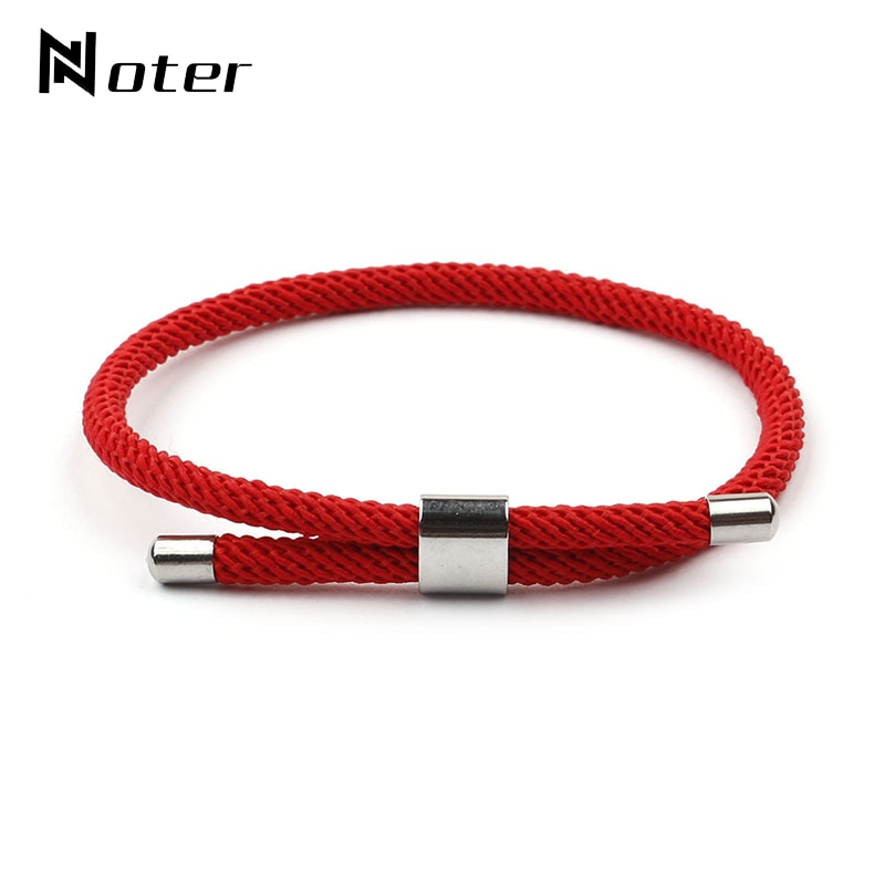 Noter Roten Faden Armband Für Männer Frauen Minimalistischen Regenschirm Seil Weben Brazalete Einstellbare Charm Braclet Hand Zubehör