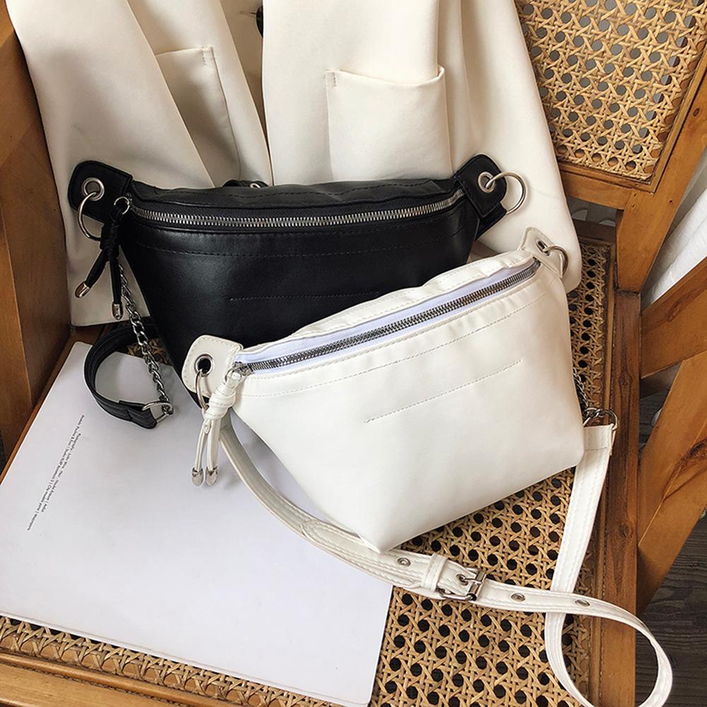 Handbags Skillful Manufacture Fanny Chest Pack Women Leather Waist Pouch Multi-function Shoulder Crossbody Bag