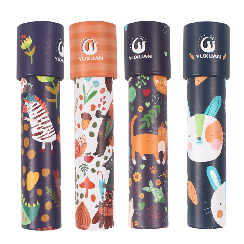 Skalierbare Drehung Kaleidoskop 30 cm Magie Wechselvolle Einstellbar Phantasie Farbige Welt Spielzeug Für Kinder Autismus Kind Puzzle Spielzeug