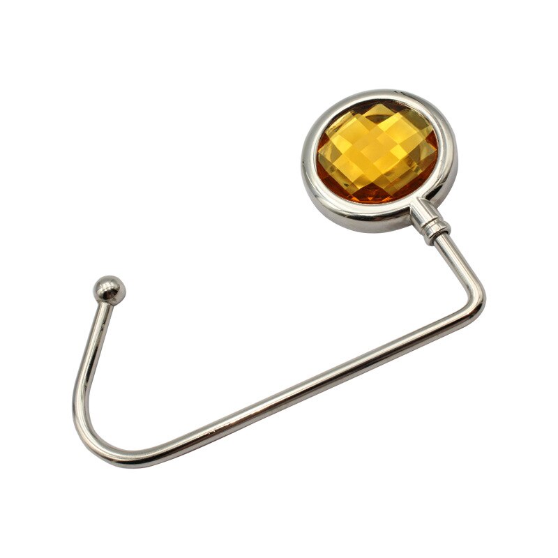 Cintre pratique de Table en alliage de Zinc, décoratif léger, multifonction, pour la maison, crochet antidérapant permettant de gagner de l'espace, droit: 0012