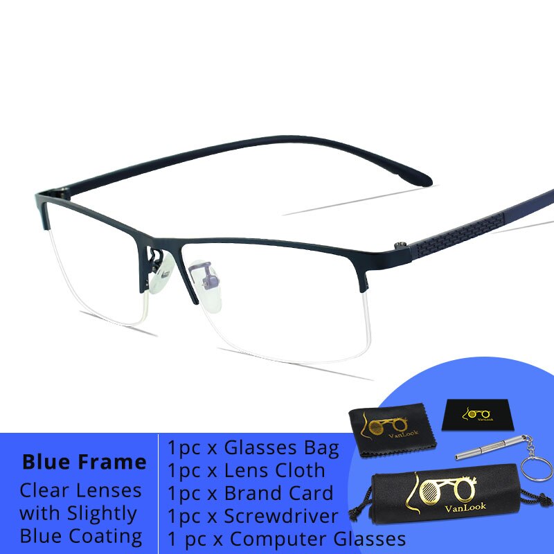 Luz azul bloqueando óculos de computador jogos para homens óculos de sol blu ray kacamata anti radiasi lente clara: Blue