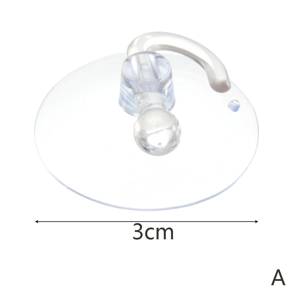 Ganchos de pared para ventana de vidrio, colgador de ventosas para cocina y baño, succión fuerte de 30/50mm, 10 Uds.: 30MM