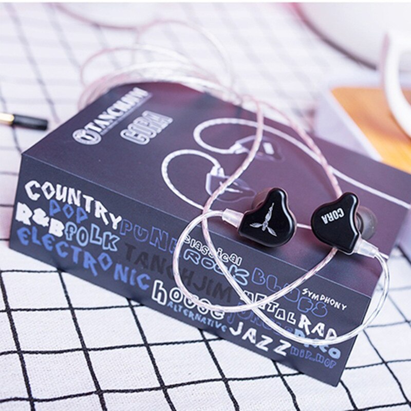 Tanchjim Cora In-Ear Oordopjes Dynamic Drive Hifi Zware Bass Muziek Oortelefoons Blues Zuurstof S2 T2 Koning T4 S7 zsx X1 No.3 DT6