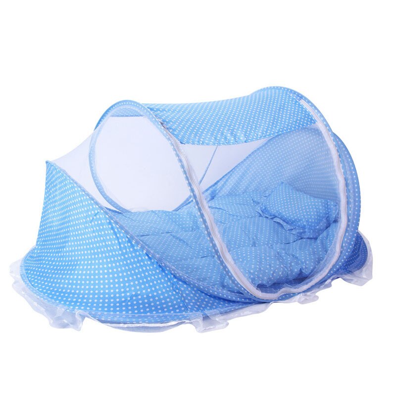 3PCS/Set Portable Baby Netting Mosquito Net Mattress Pillow Set Kids Toddler Bedding