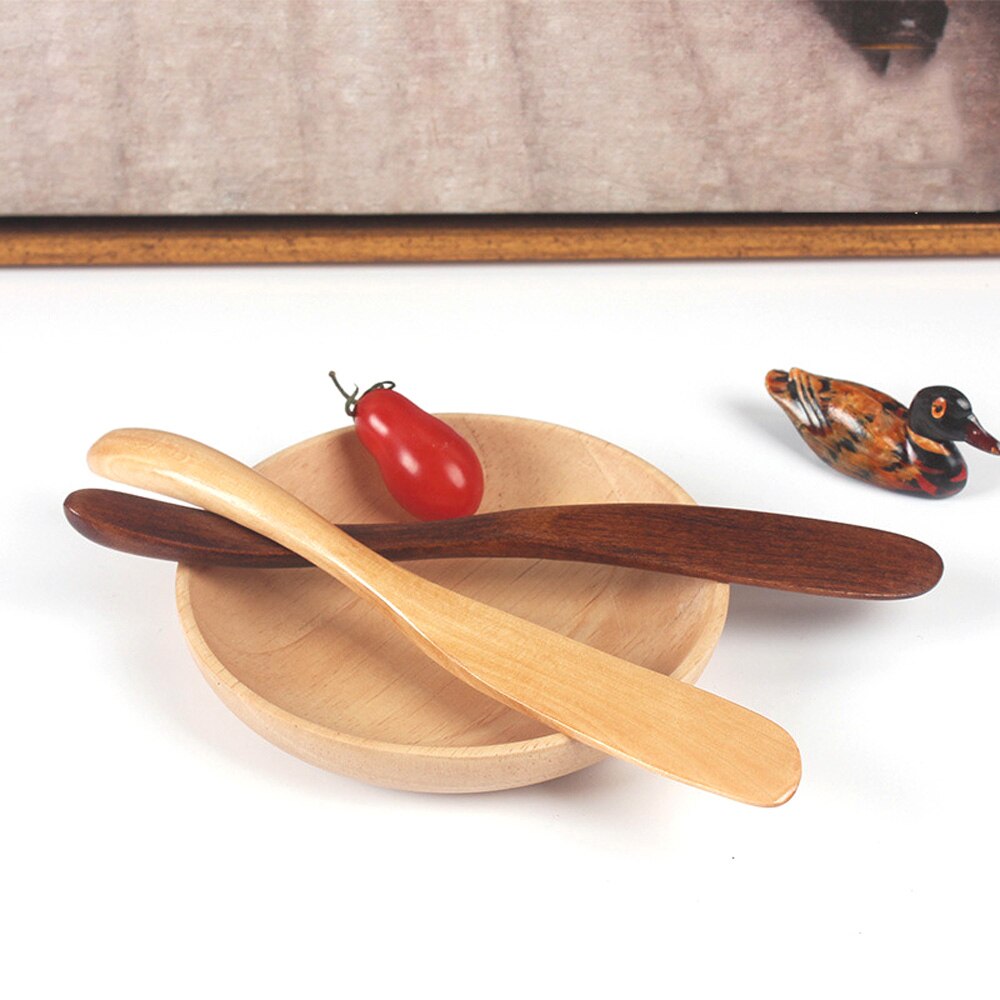 Wooden Marmalade Knife Cheese Spreader Butter Knife Dinner Knives Tabeware With Thick Handle