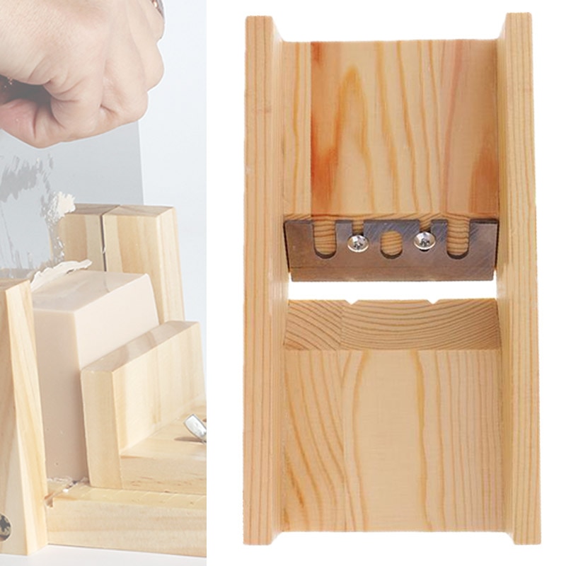 Biseladora de madera multifuncional, herramienta de acero inoxidable para cortar jabón, molde para el pan, hoja afilada, hecha a mano