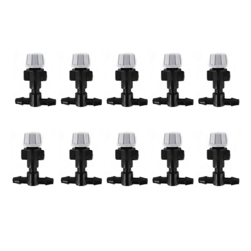 10/20Pc Plastic Watering Irrigation Outdoor Misting Nozzles Sprinkler Head Atomizer For Garden Drip Irrigation System: 10Pcs