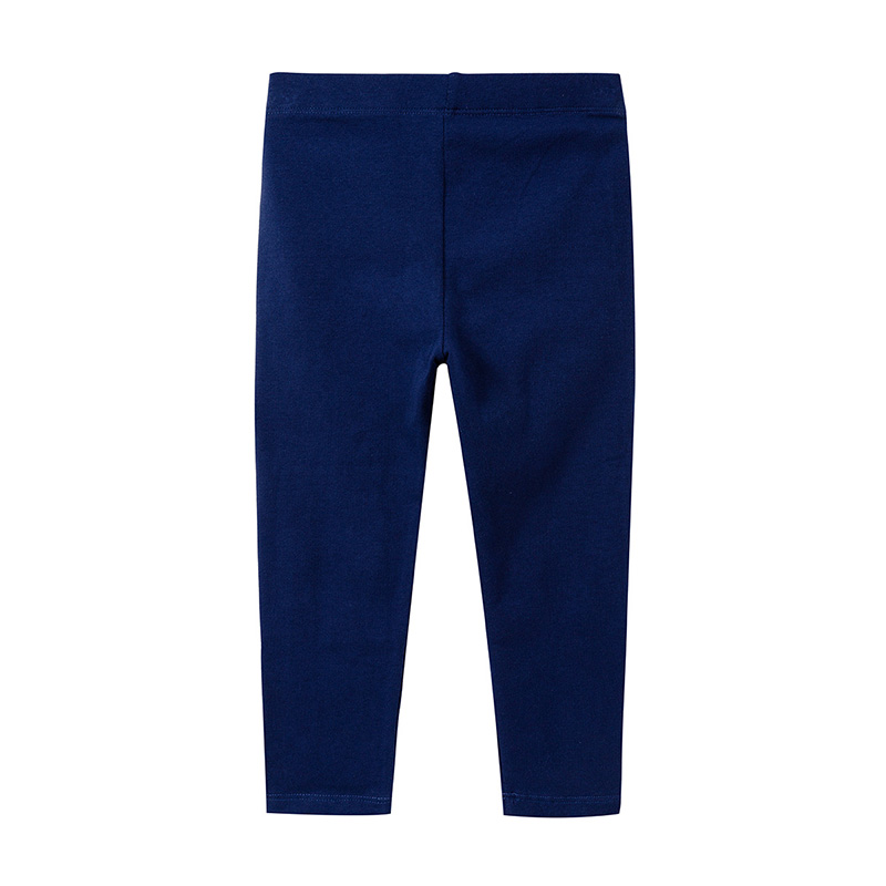 Leggings VIKITA 3-7 anni pantaloni per bambina cartone animato ricamo animale Leggings per bambini pantaloni per ragazze pantaloni autunnali per bambini