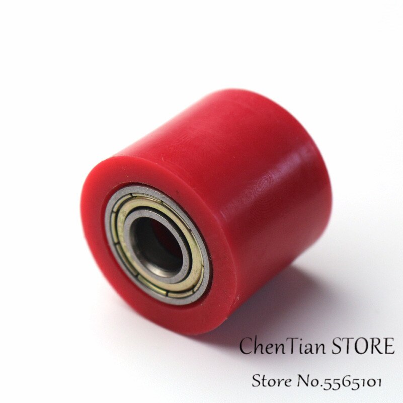 8mm 10mm Drive Chain Roller Pulley Wheel Slider Tensioner Wheel Guide For Street Bike Enduro Motorcycle Motocross ATV CRF CR XR: 10MM RED
