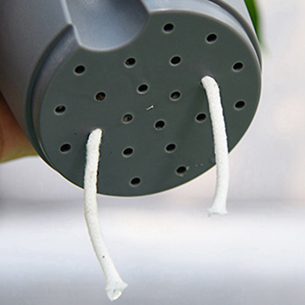 Maceta de agua de plástico de 2 niveles redonda de resina con autorriego hidropónico maceta para plantas hogar Oficina jardín decoración tiesto redondo