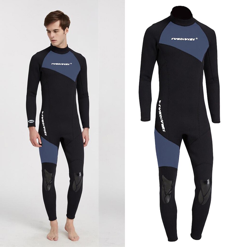 Traje de neopreno de 1,5mm, protector de sarpullidos UPF 50 + para hombre, traje de buceo de cuerpo entero, deportes respirables, pieles de buceo para buceo, kayak de natación