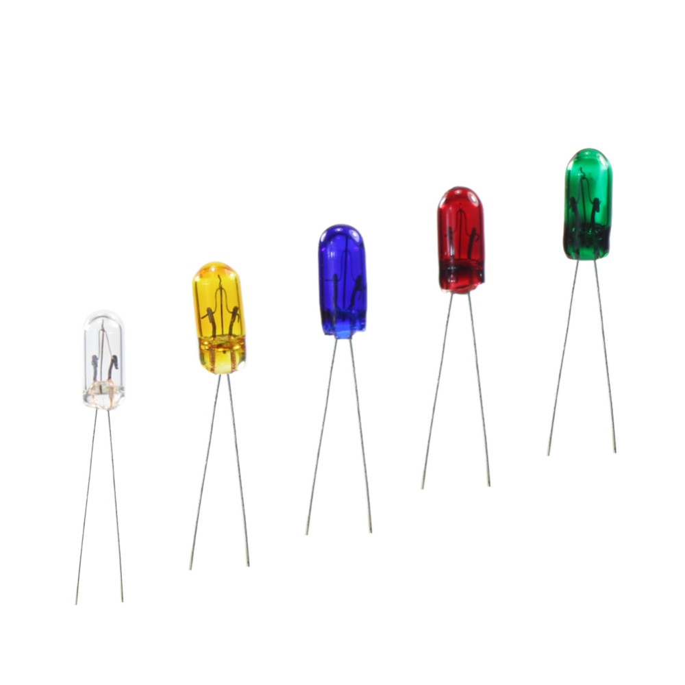 MP02 100 stks 3mm 12 v Mini Graankorrel Bollen Gemengde Kleur Rood/Geel/Blauw/ groen/Wit