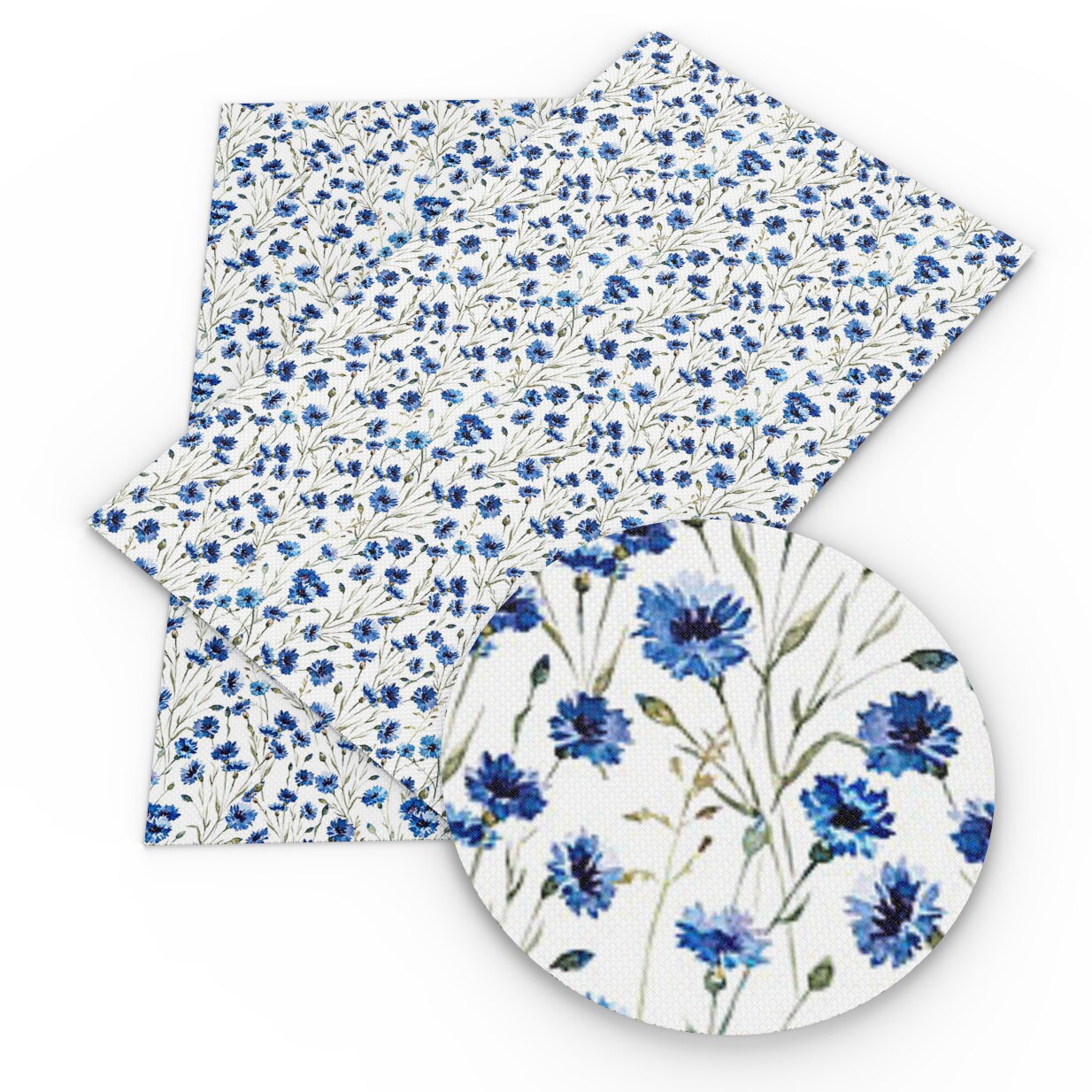 Fogli in ecopelle con stampa floreale Blossom moti... - Vicedeal
