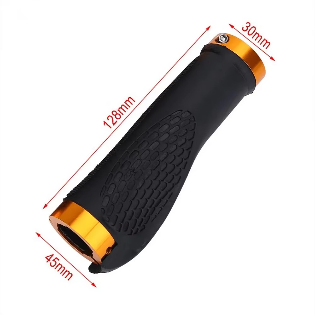 Protector de manillar de bicicleta antideslizante y a prueba de golpes, ergonómico, adecuado para equipos de ciclismo de montaña y carretera, 2 uds.