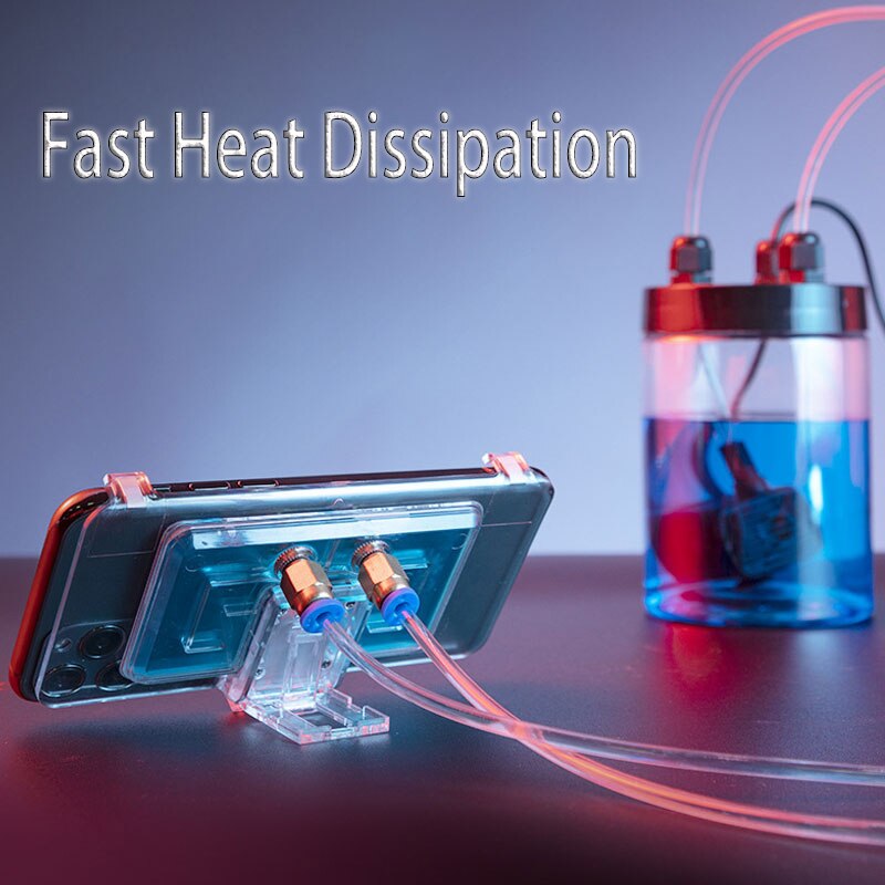 PUBG Gamepad Phone Cooler Mobile Water Cooling Pad Portable Radiator Coolerpad Cooling Fan For Android Iphone Smartphone Fan