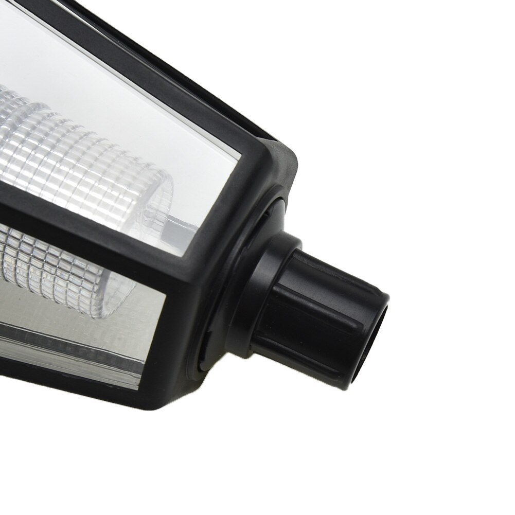 Montere solenergi led hagegjerde utelampe lys hvit sti landskap 2v 60 mah