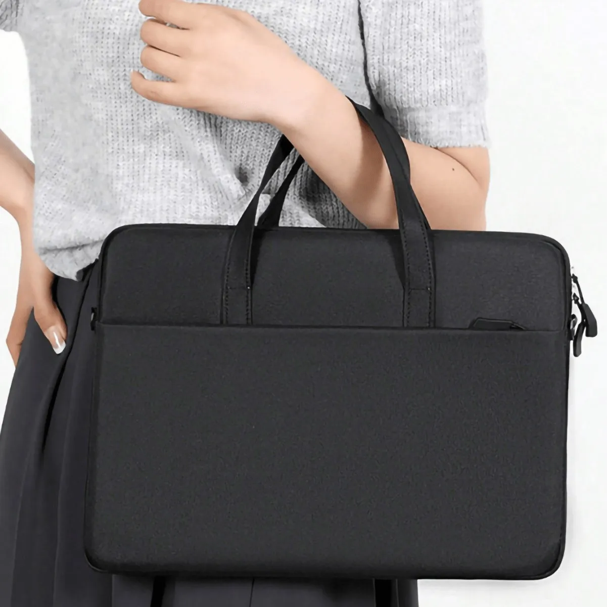 Lightweight Handheld Laptop Bag 14 Inch Single Shoulder Notebook Computer Bag Bag Stylish Interior Case