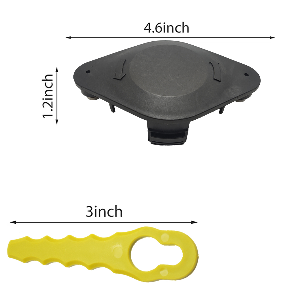 For Ryobi 1 Trimming Head With Plastic Blade RAC155 Plastic Spare Blade Lawn Mower Grass Trimmer Head Weeding Brush Cutter Parts