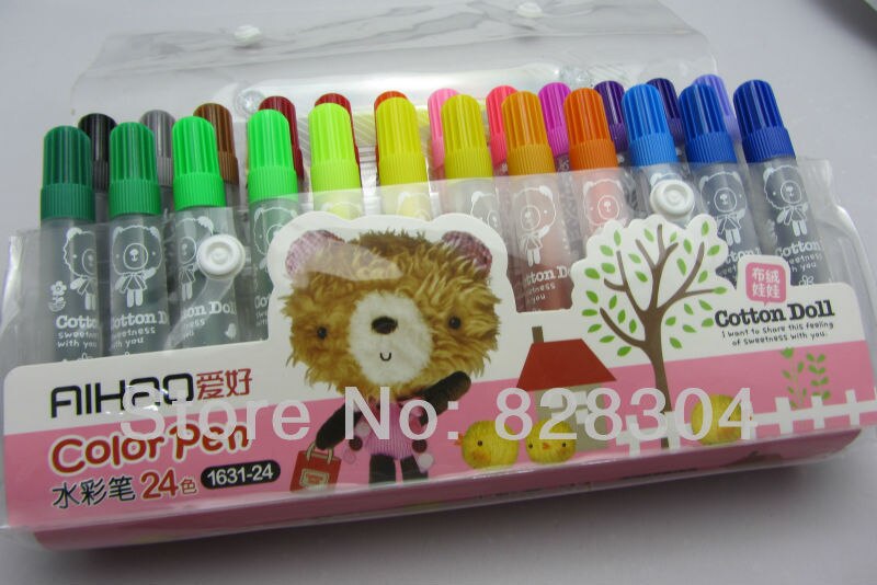 baby started to learn brush 24PCS color inks – Grandado