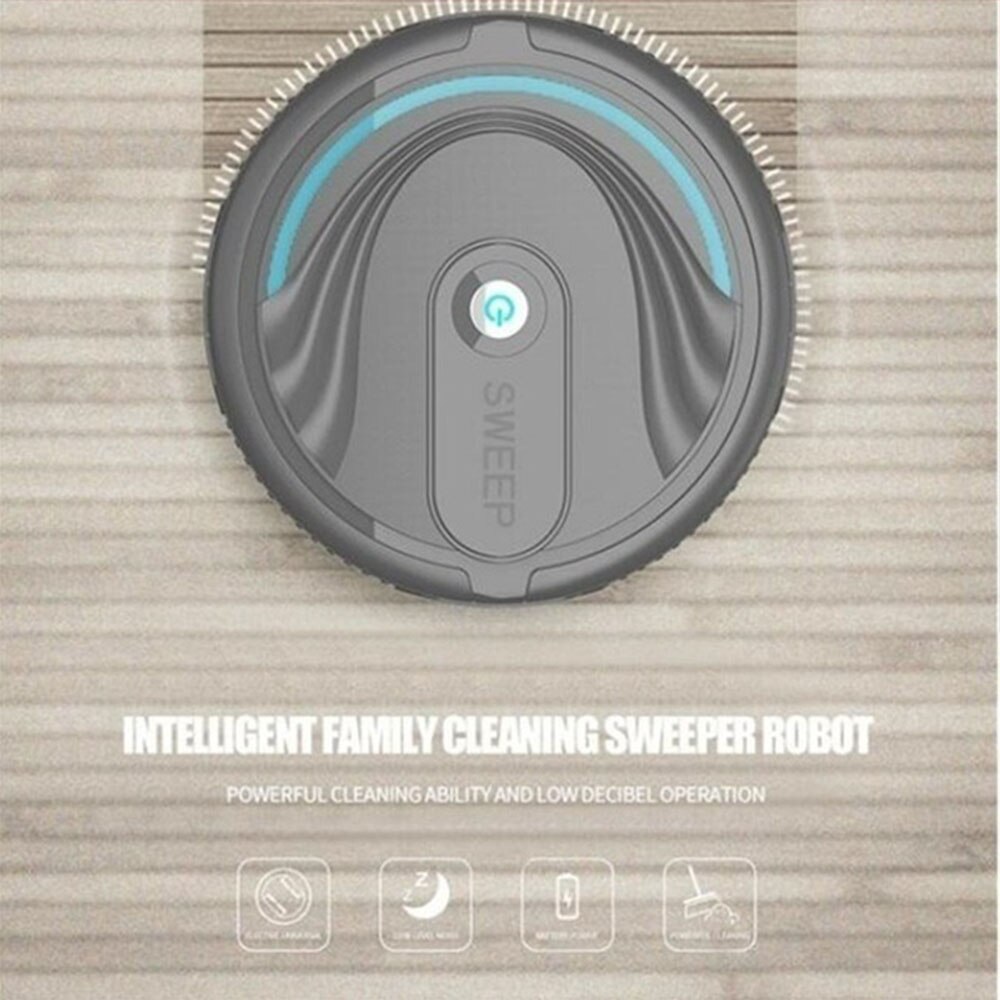 Robot Stofzuiger Sweep Multifunctionele Smart Floor Cleaner Oplaadbare Smart Vegen Robot Droog Nat Vegen Stofzuiger