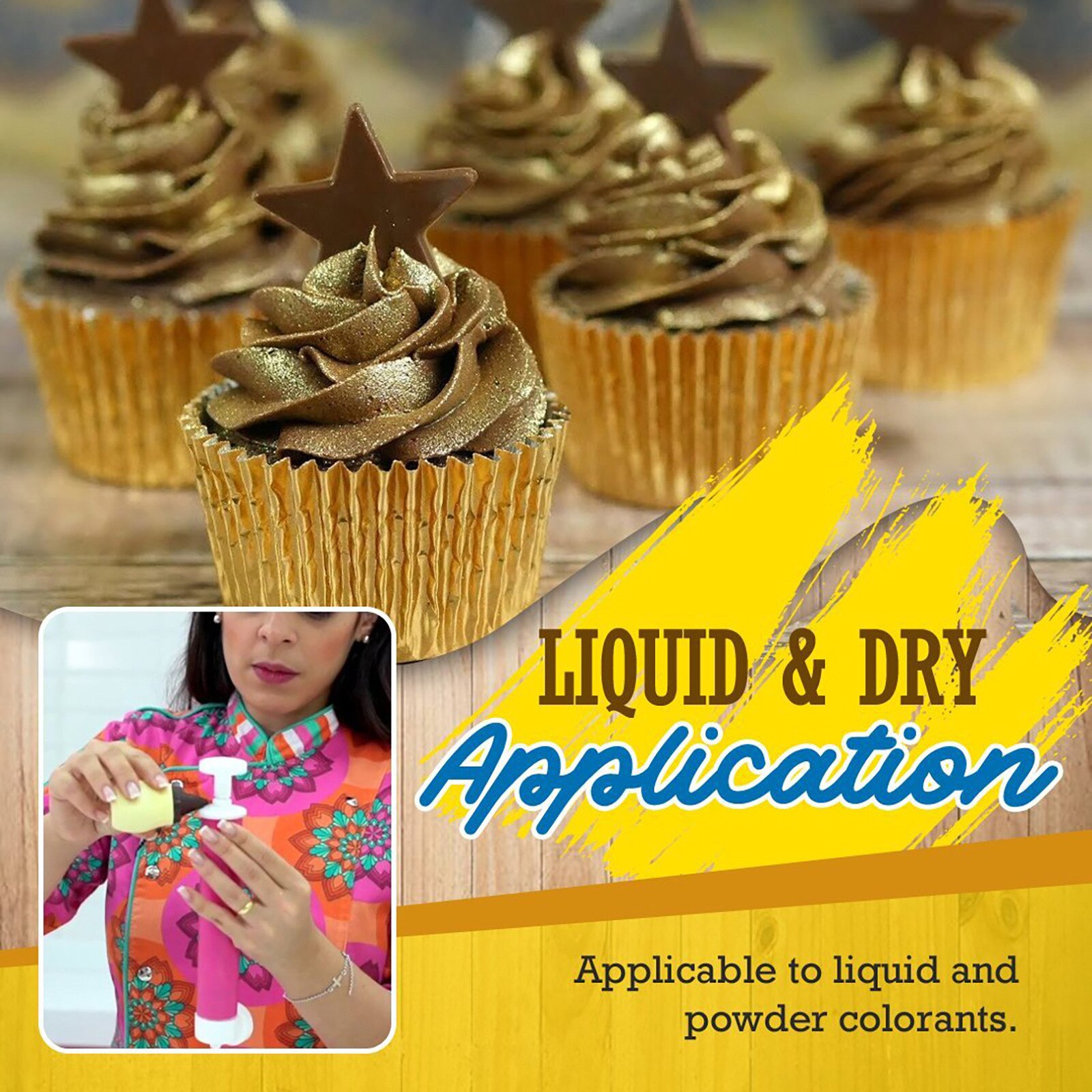 Handmatige Spuitpistolen Cake Coloring Stofdoek Bakken Taart Spuiten Buis Bakken Tool Moldes Keuken Taart Tools De Silicona Para Reposteria
